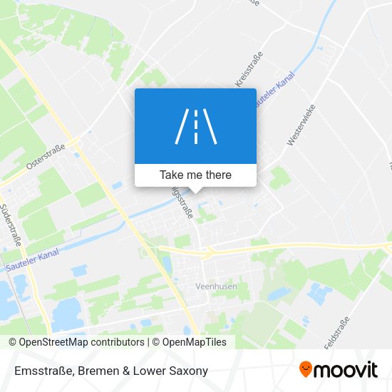Emsstraße map