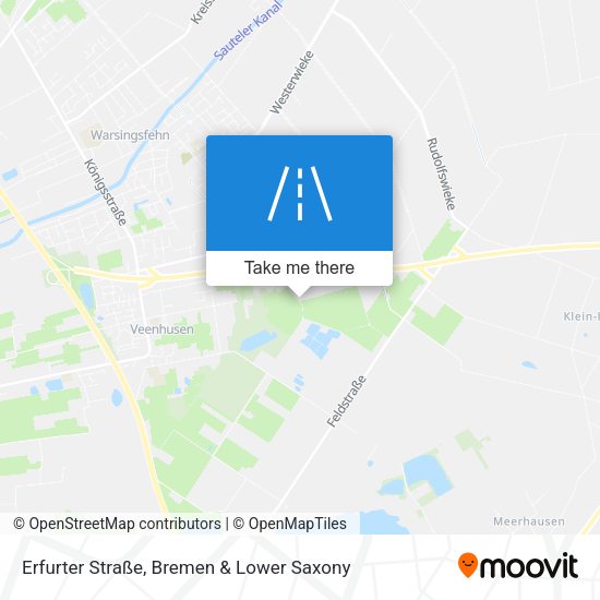 Erfurter Straße map