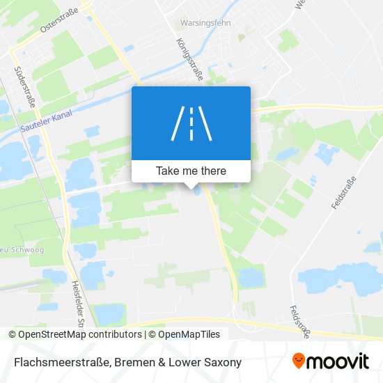 Flachsmeerstraße map