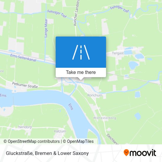 Gluckstraße map