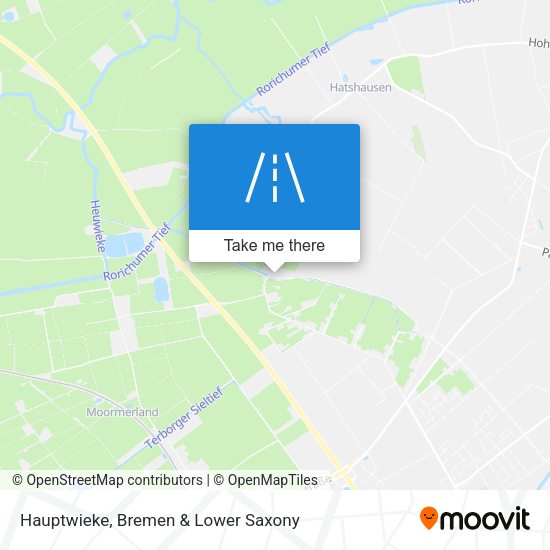Hauptwieke map