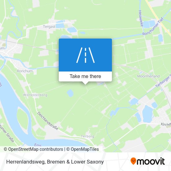 Herrenlandsweg map
