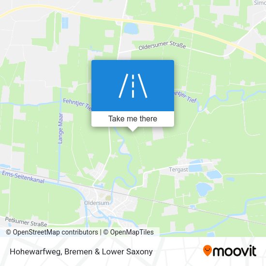 Hohewarfweg map