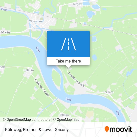 Kölnweg map