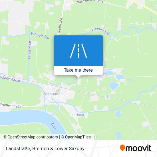 Landstraße map