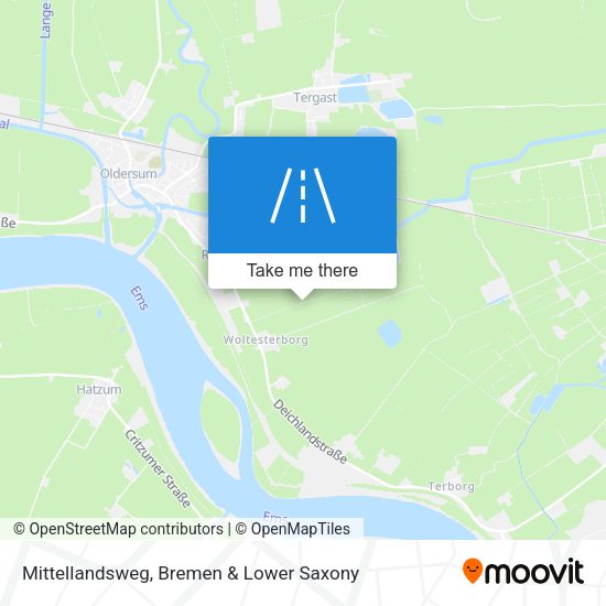 Mittellandsweg map
