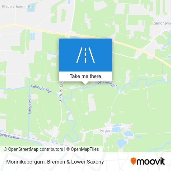 Monnikeborgum map