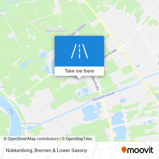 Nükkenborg map