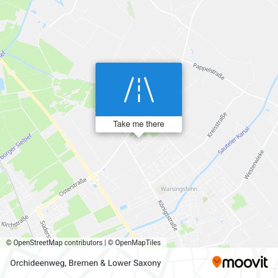 Orchideenweg map