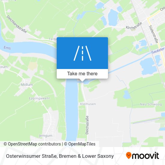 Osterwinsumer Straße map