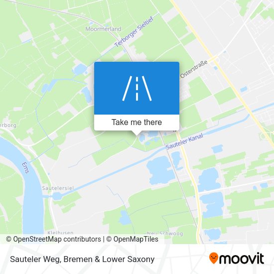 Sauteler Weg map