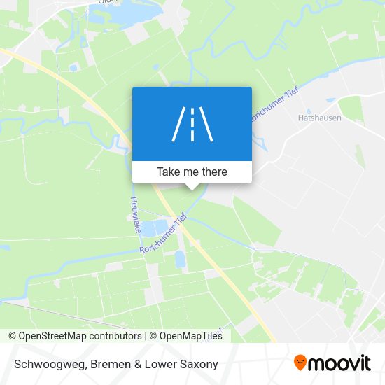 Schwoogweg map