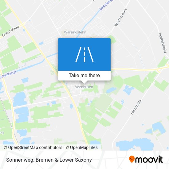 Sonnenweg map