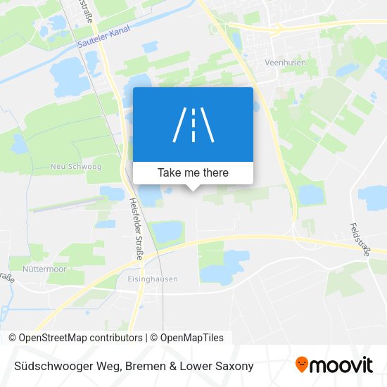 Südschwooger Weg map