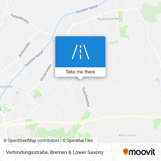 Verbindungsstraße map