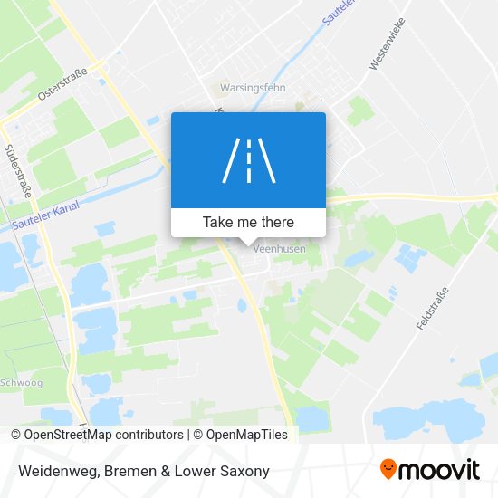 Weidenweg map