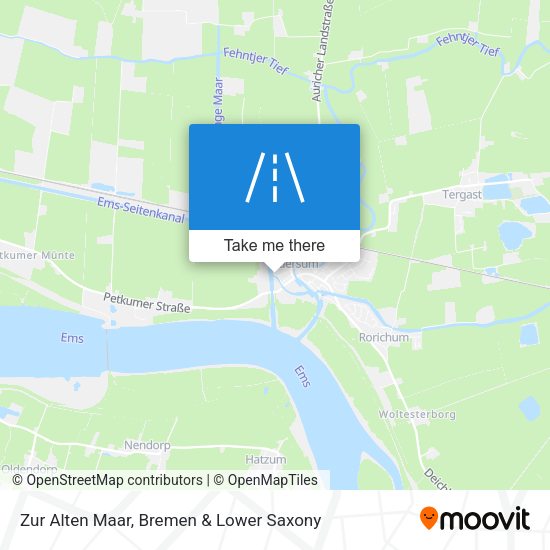 Zur Alten Maar map