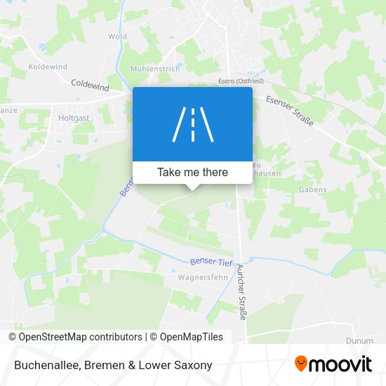 Buchenallee map