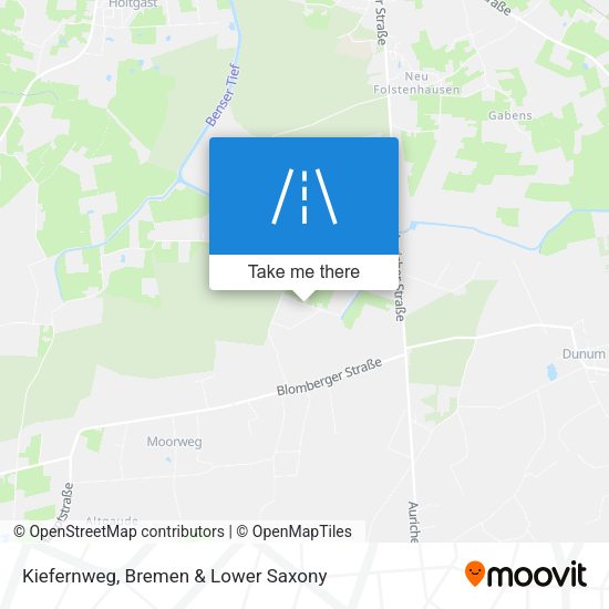 Kiefernweg map