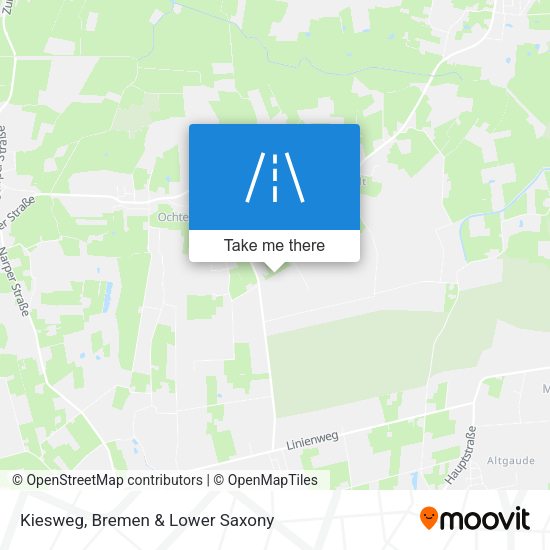 Kiesweg map