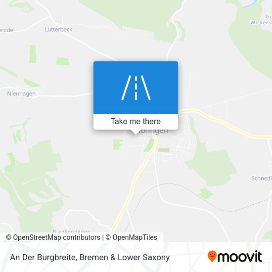 An Der Burgbreite map