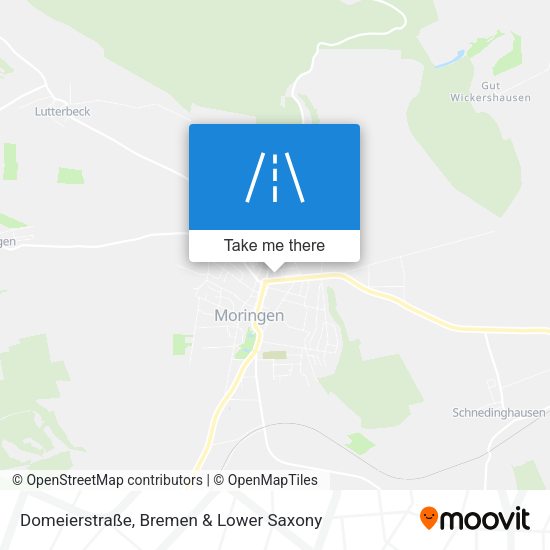 Domeierstraße map