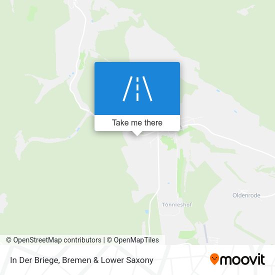 In Der Briege map