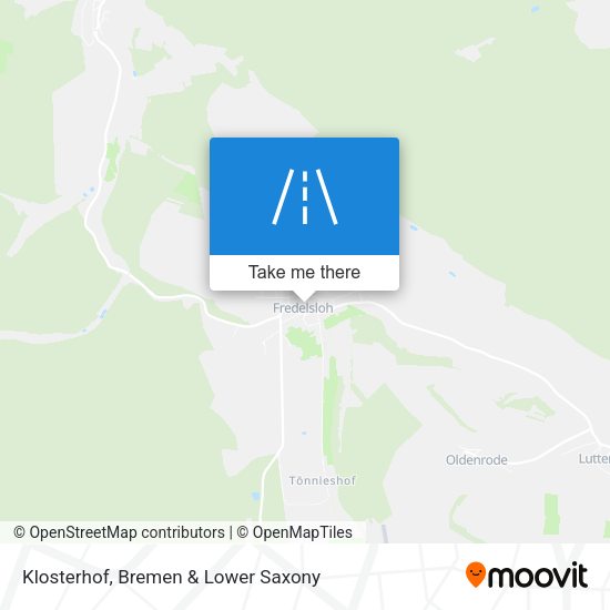 Klosterhof map