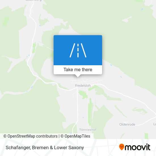 Schafanger map