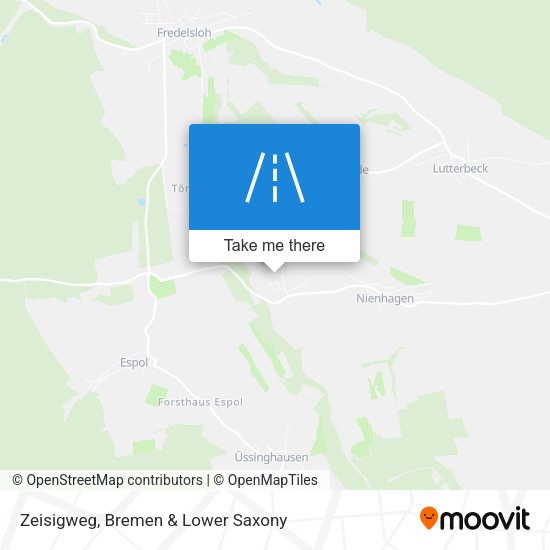 Zeisigweg map