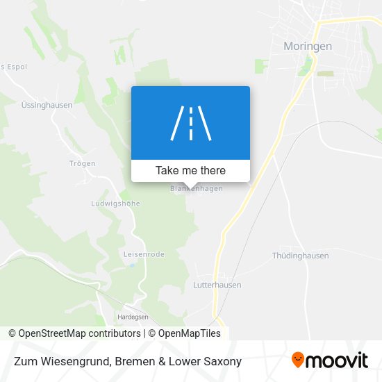 Zum Wiesengrund map