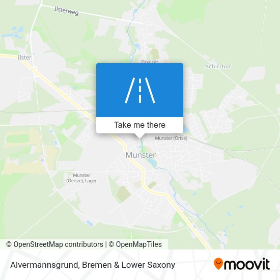 Alvermannsgrund map