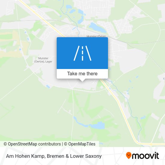 Am Hohen Kamp map
