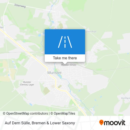 Auf Dem Sülle map