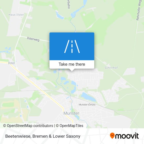 Beetenwiese map