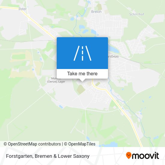 Forstgarten map