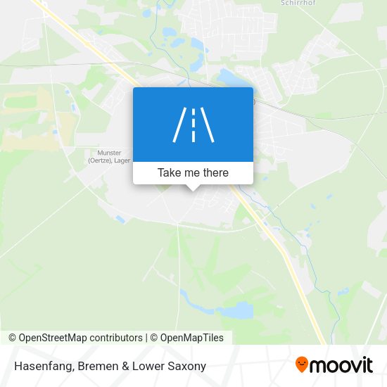 Hasenfang map