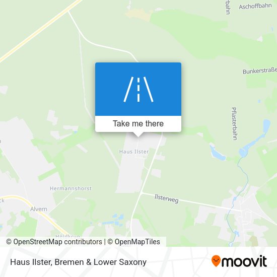 Haus Ilster map
