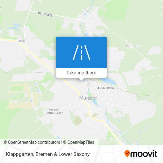 Klappgarten map