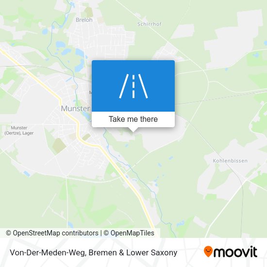 Von-Der-Meden-Weg map