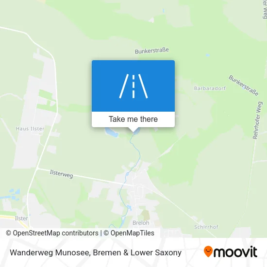 Wanderweg Munosee map