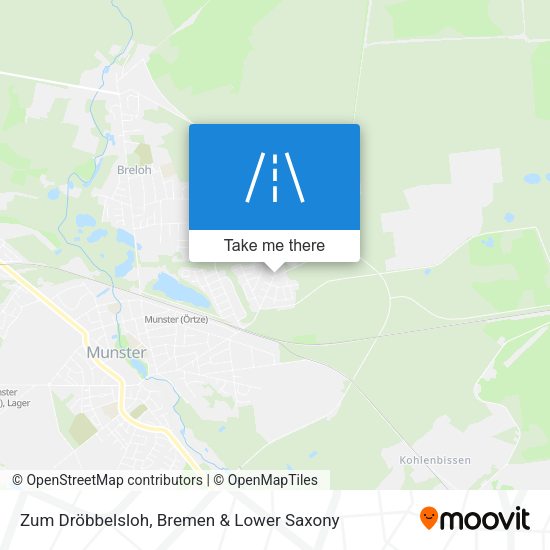 Zum Dröbbelsloh map