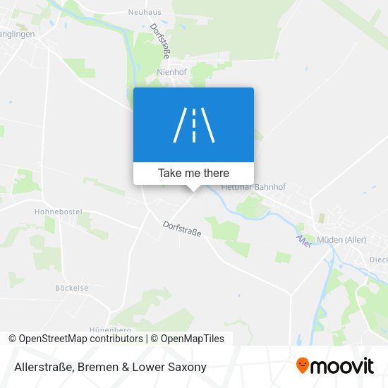 Allerstraße map