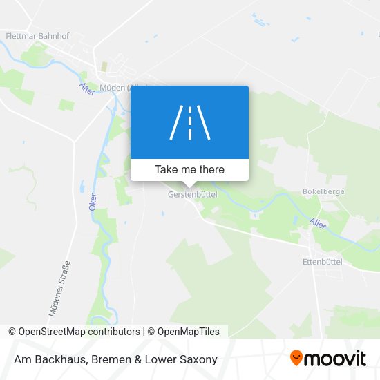 Am Backhaus map