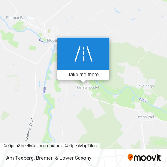 Am Teeberg map