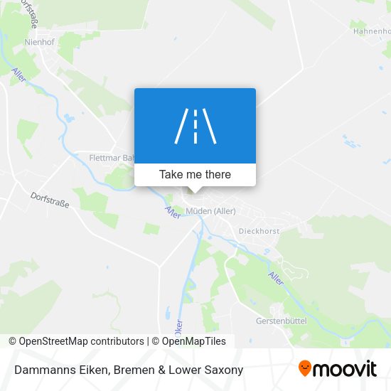 Dammanns Eiken map