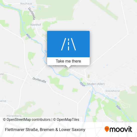 Flettmarer Straße map