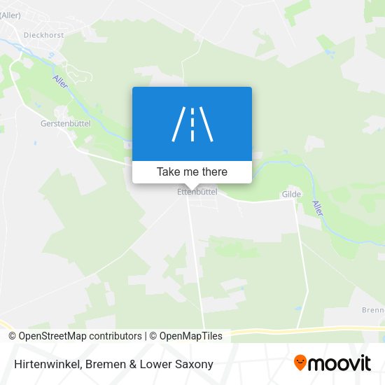 Hirtenwinkel map