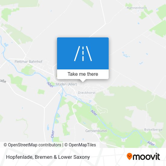 Hopfenlade map