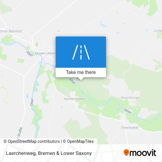 Laerchenweg map